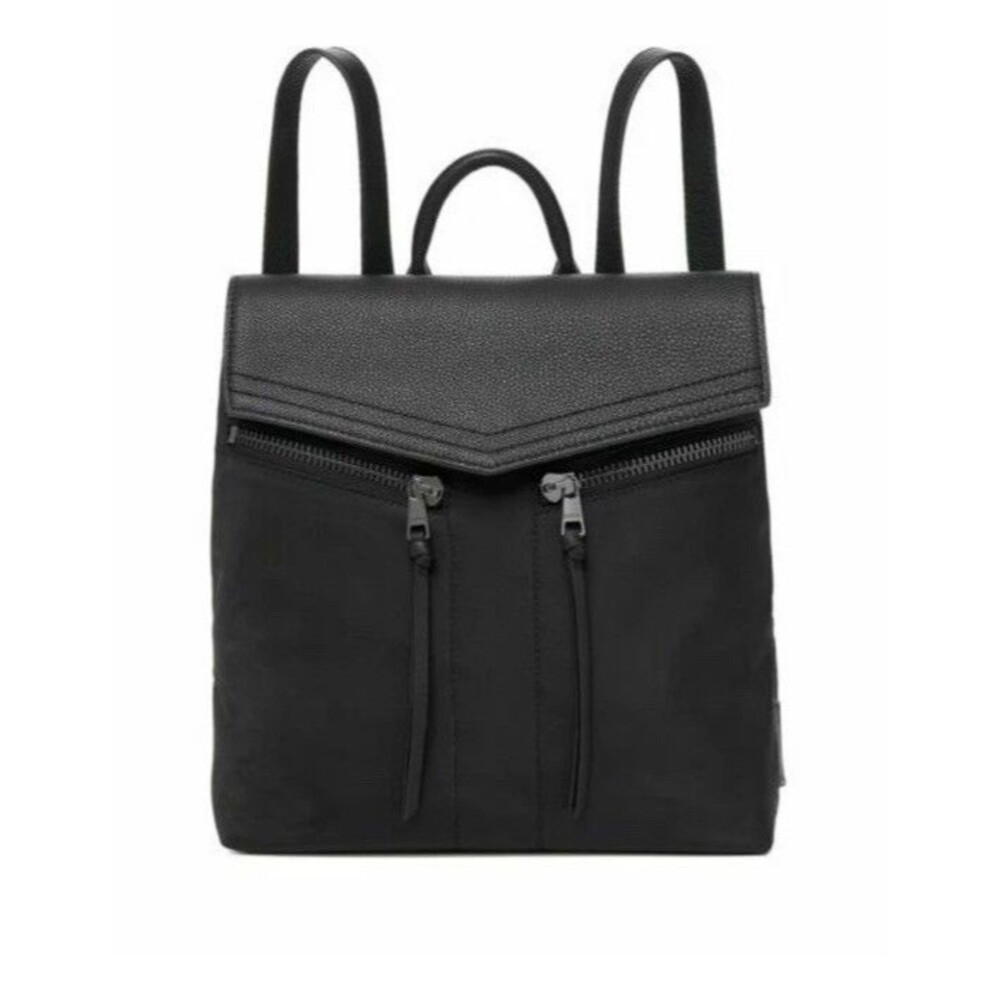 Botkier Trigger Mini Nylon Backpack Travel Y2K Designer Festival 90s Zip Storage